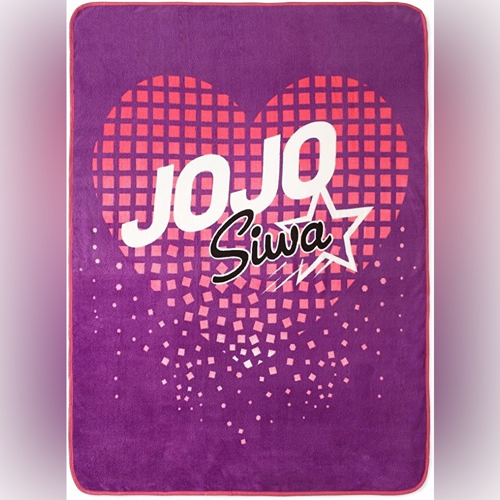 JoJo Siwa Kids' Throw Blankets Plush Throw